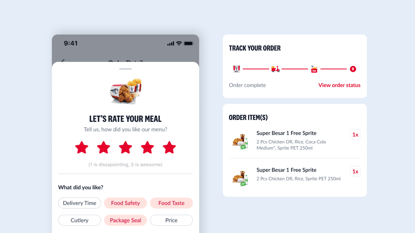 Kfc Login KFCku App oleh KFC